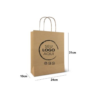 Sacola Kraft Personalizada